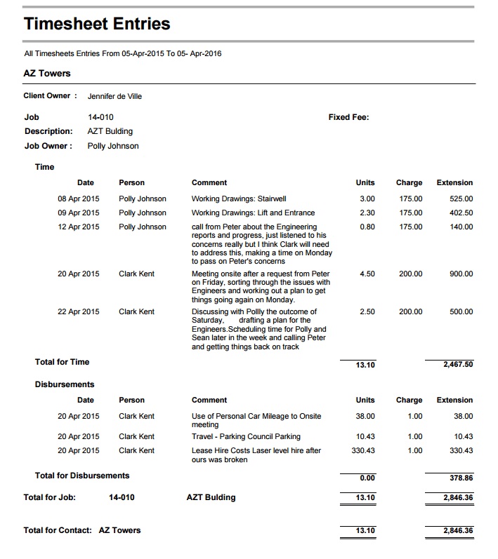 QUICK TIP Get the most out of Timesheets with Timesheet Entry Reports