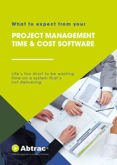 Abtrac Ebook - What to expect from your Project Management Time & Cost Software (new cover)-1