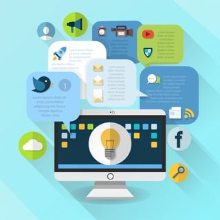 Social media in the information age