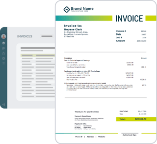 Invoicing for professionals