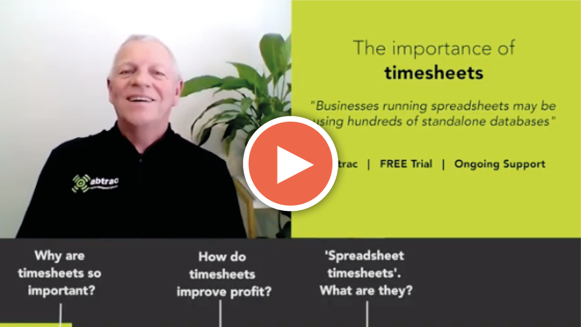 Video-the importance of Timesheets