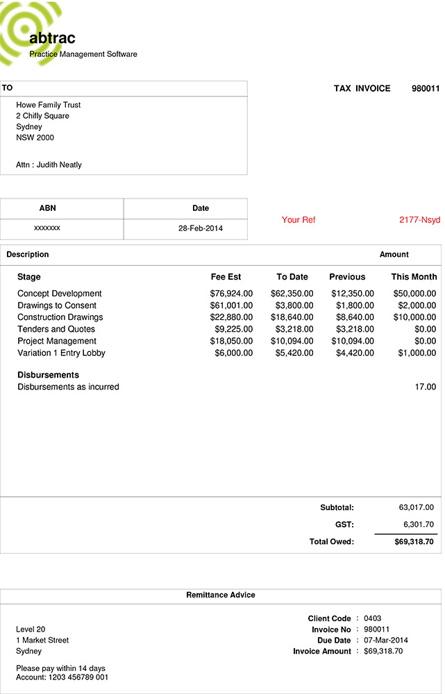 Invoicing software example1