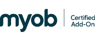 MYOB Certified Project Management Add-On Logo Blue