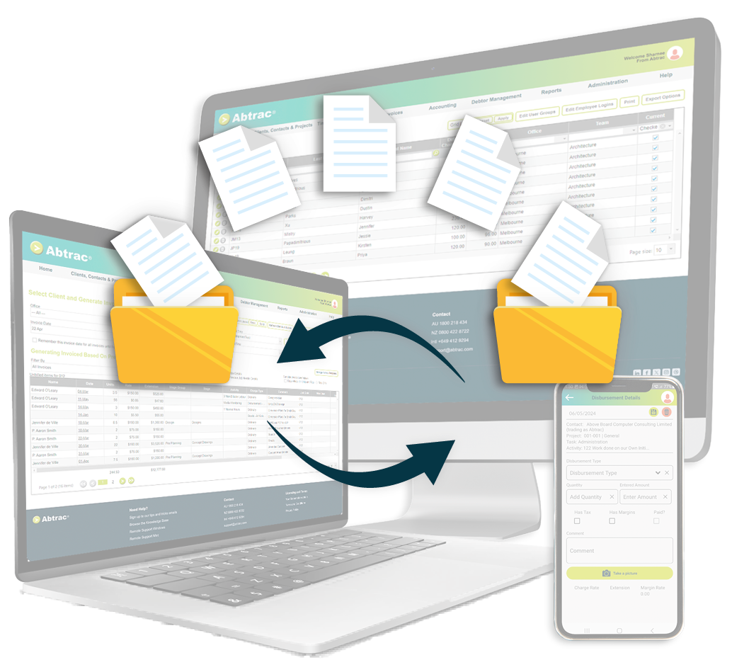 Project Management for land surveyors - Data in one place