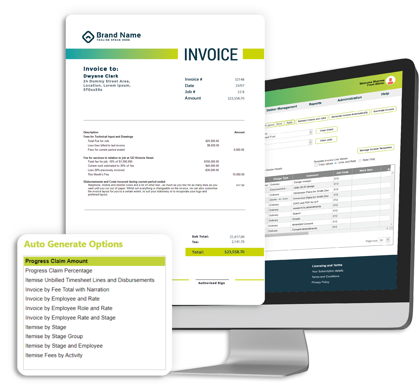 Project Management for land surveyors - Invoicing